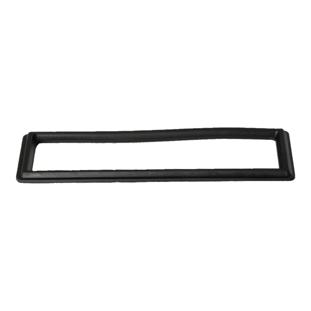 Rectangular molded rubber gasket for enclosure sealing